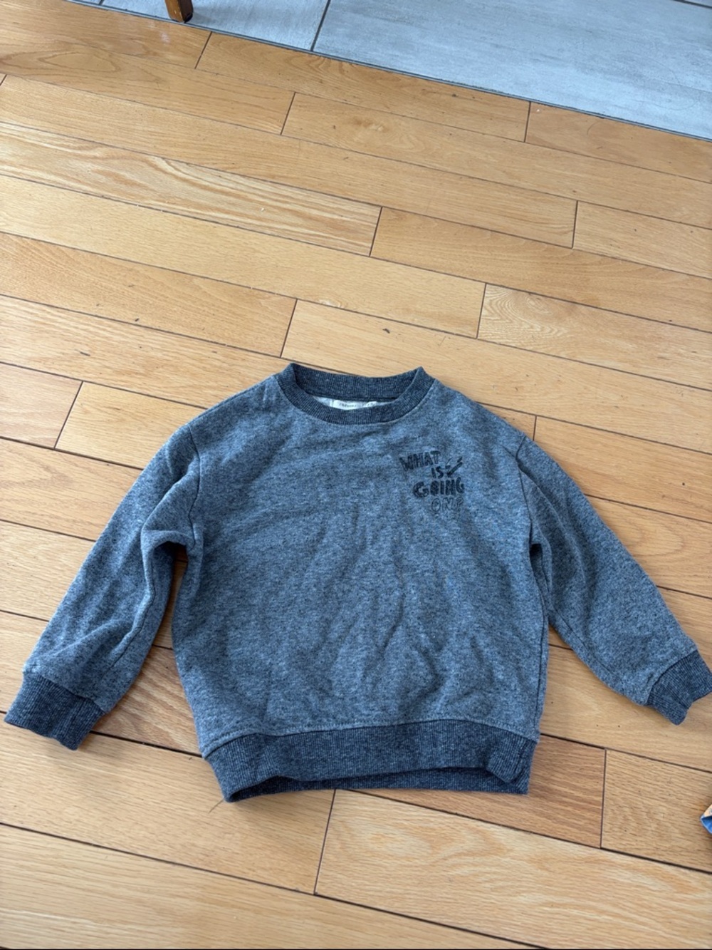 Sfera Kids Heather Gray Crewneck Sweatshirt 4-5 (104-110cm)